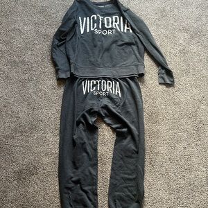 Victoria sport crew neck sweatshirt and Victoria sport sweatpants